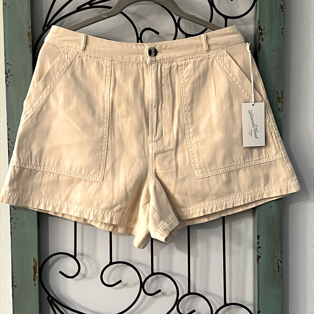 🪡🪡🪡 UNIVERSAL THREAD SHORTS SIZE 8 NWT SOFT LIKE LINEN 🪡🪡🪡